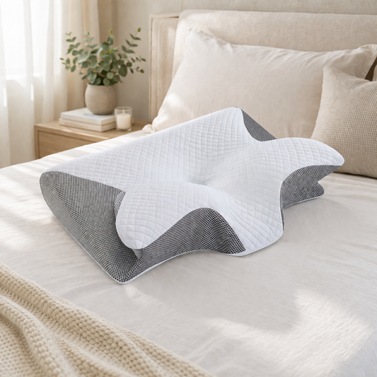 Pillora Restore™ Memory Foam Neck Relief Pillow