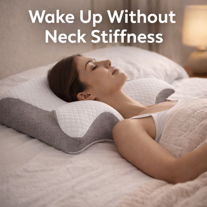 Pillora Restore™ Memory Foam Neck Relief Pillow